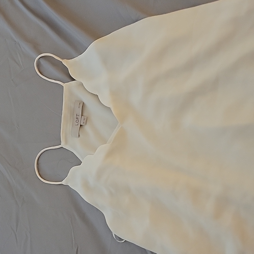 Loft scalloped cami